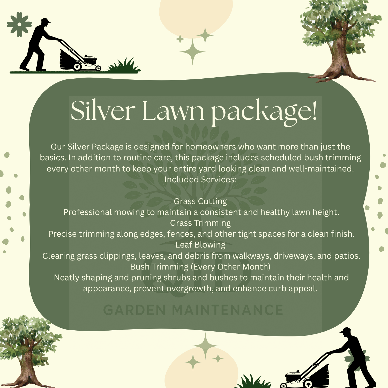 Landscape silver maintenance in Morgan Hill
